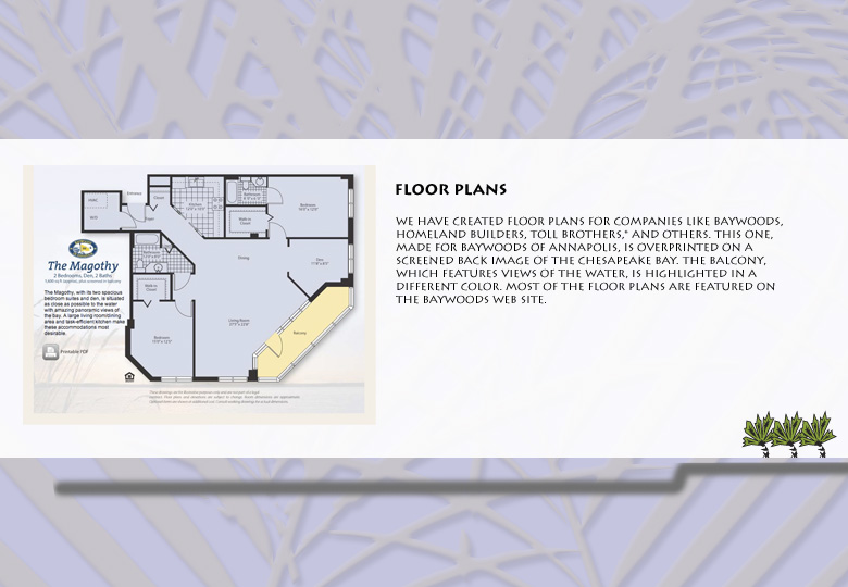 Illustration / Floor Plans Bay Woods