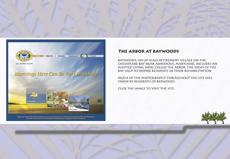 Web site design / The Arbor