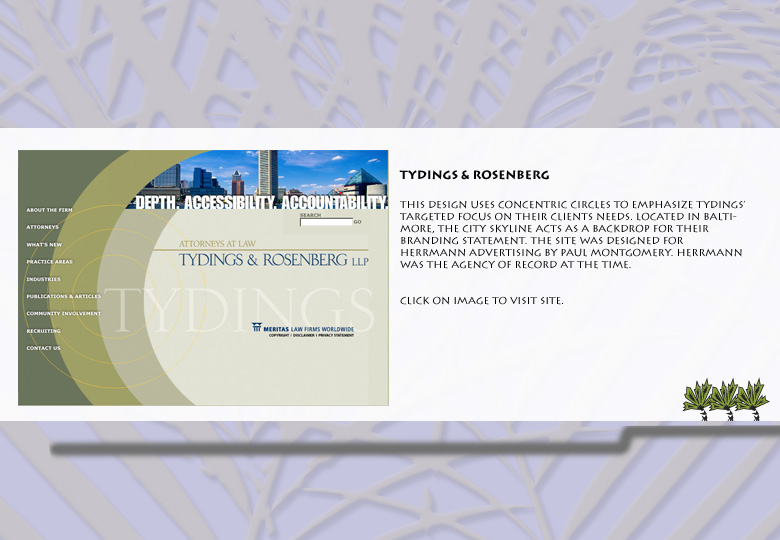 Tydings & Rossenberg web site